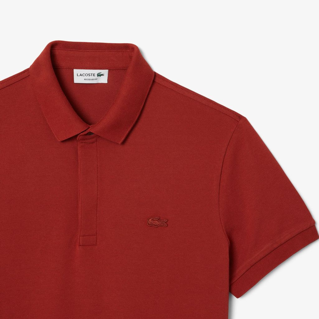 Áo Polo Lacoste Nam Paris Dáng Suông Piqué Co Dãn