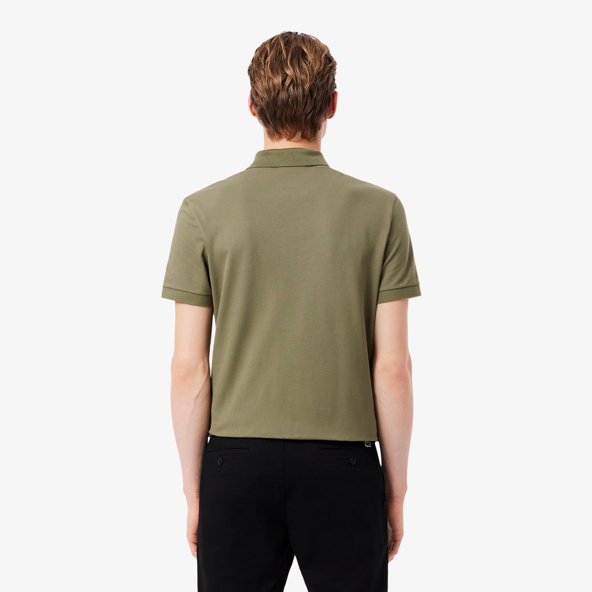 Áo Polo Lacoste Nam Paris Dáng Suông Piqué Co Dãn