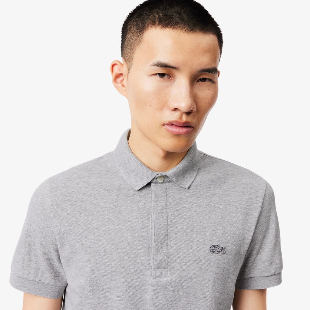Áo Polo Lacoste Nam Paris Dáng Suông Piqué Co Dãn
