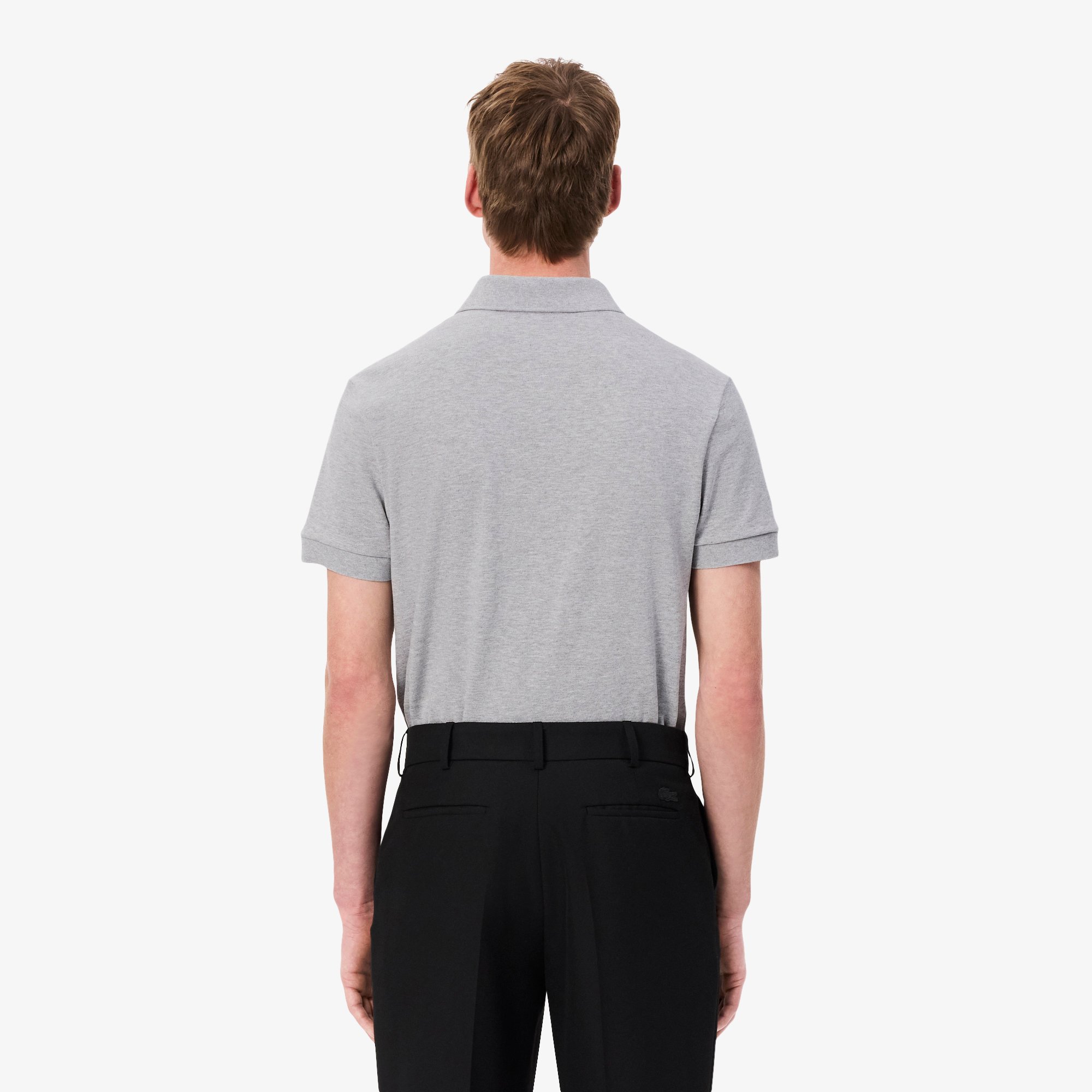 Áo Polo Lacoste Nam Paris Dáng Suông Piqué Co Dãn