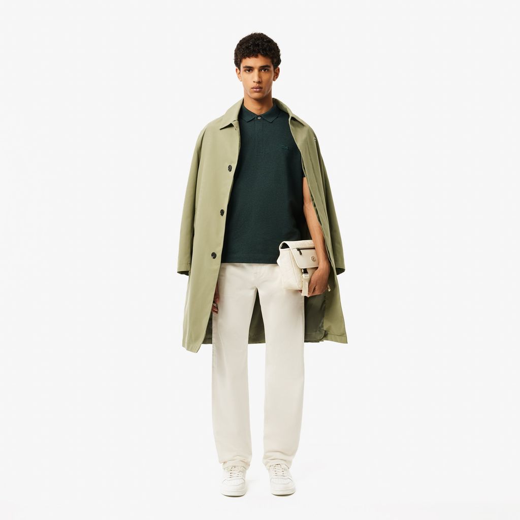 Áo Polo Lacoste Nam Paris Dáng Suông Piqué Co Dãn