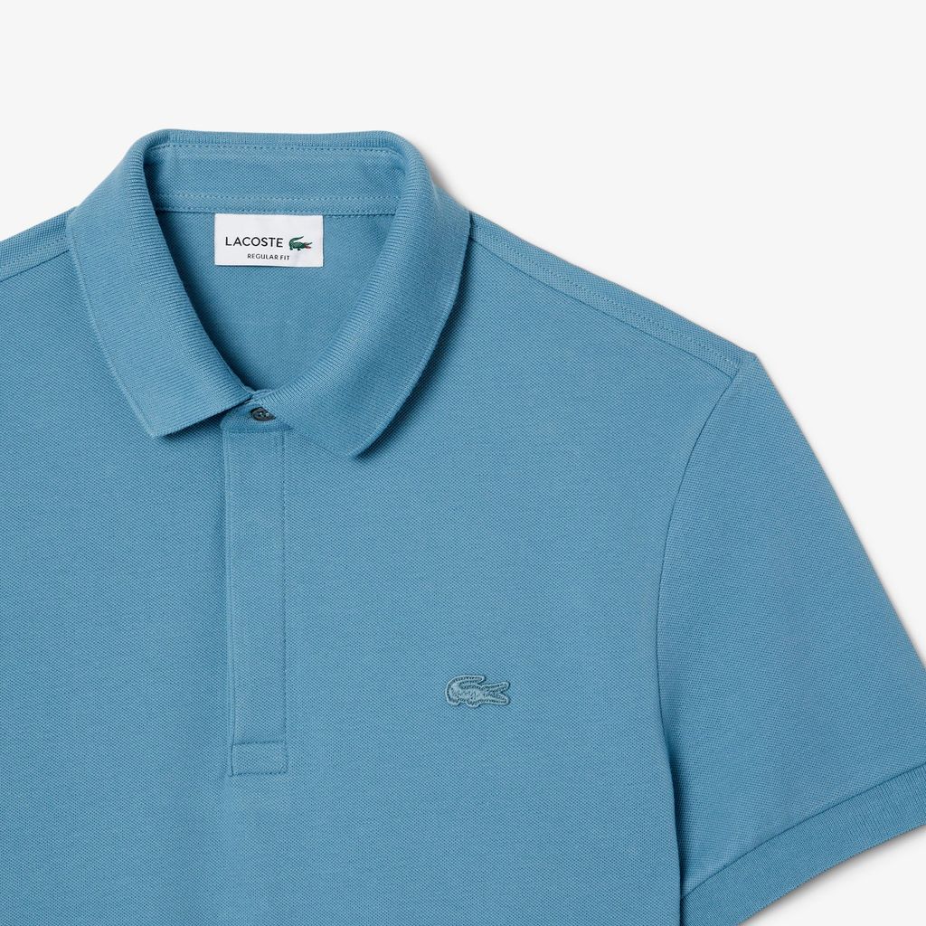 Áo Polo Lacoste Nam Paris Dáng Suông Piqué Co Dãn
