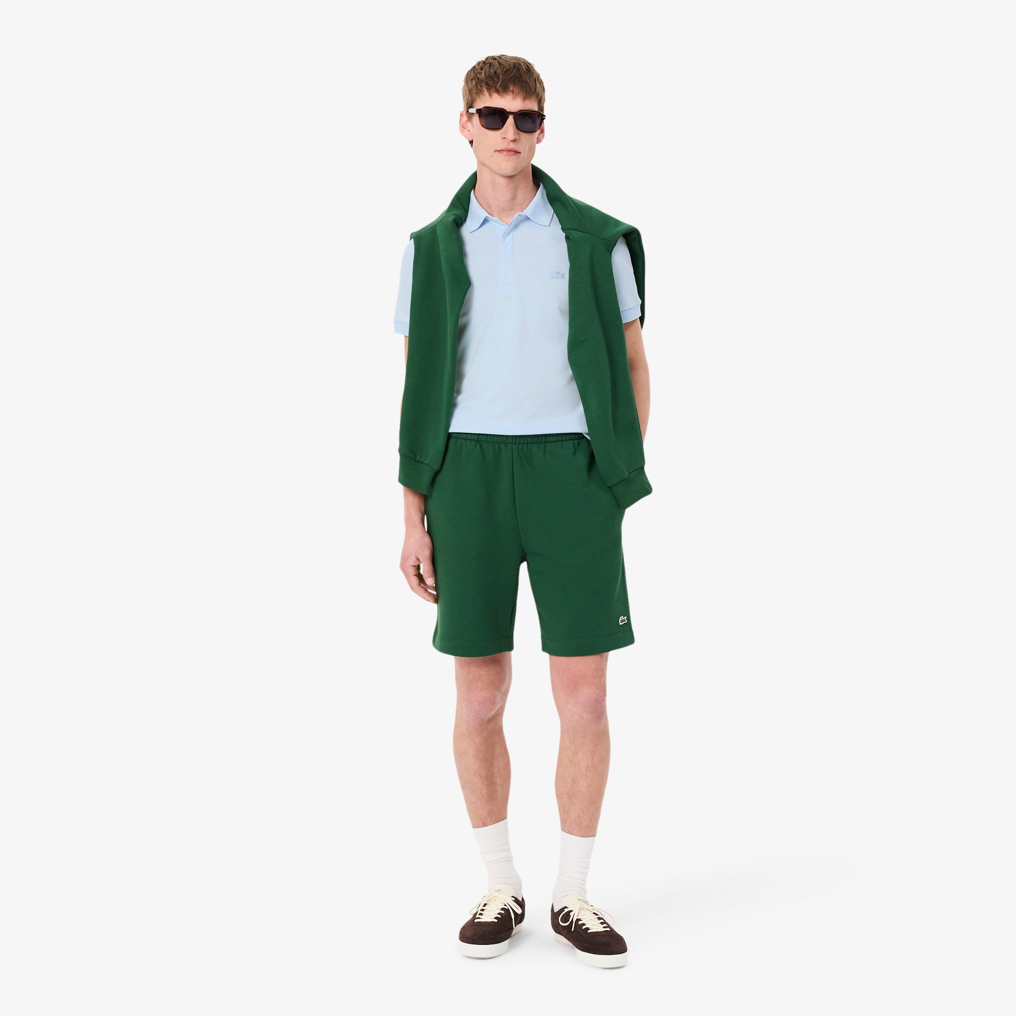 Áo Polo Lacoste Nam Paris Dáng Suông Piqué Co Dãn