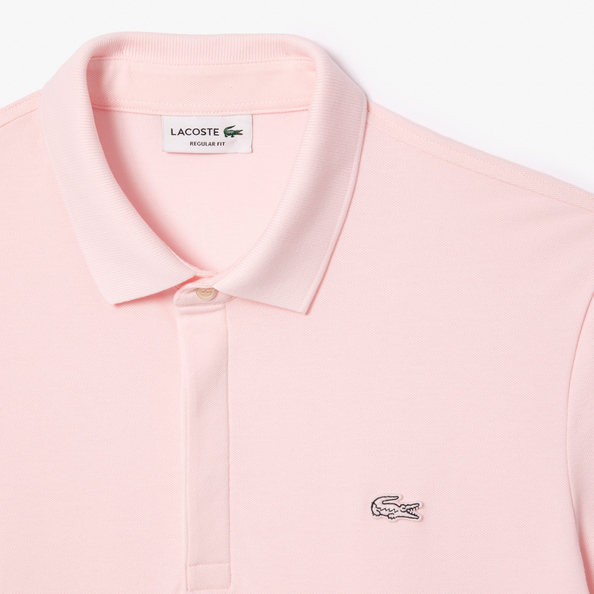 Áo Polo Lacoste Nam Paris Dáng Suông Piqué Co Dãn