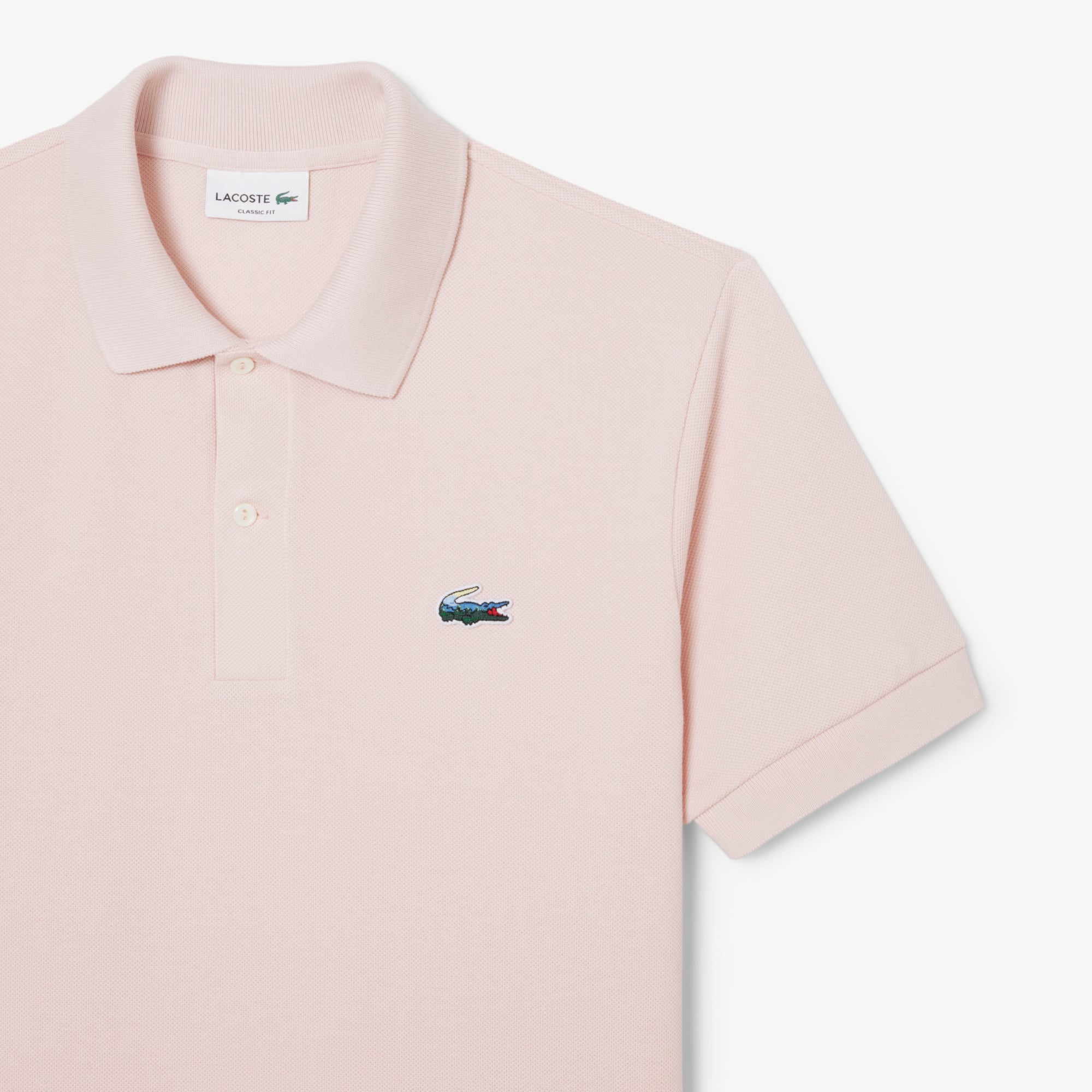 Áo Polo Lacoste Nam Dáng Cổ Điển Landscape Crocodile