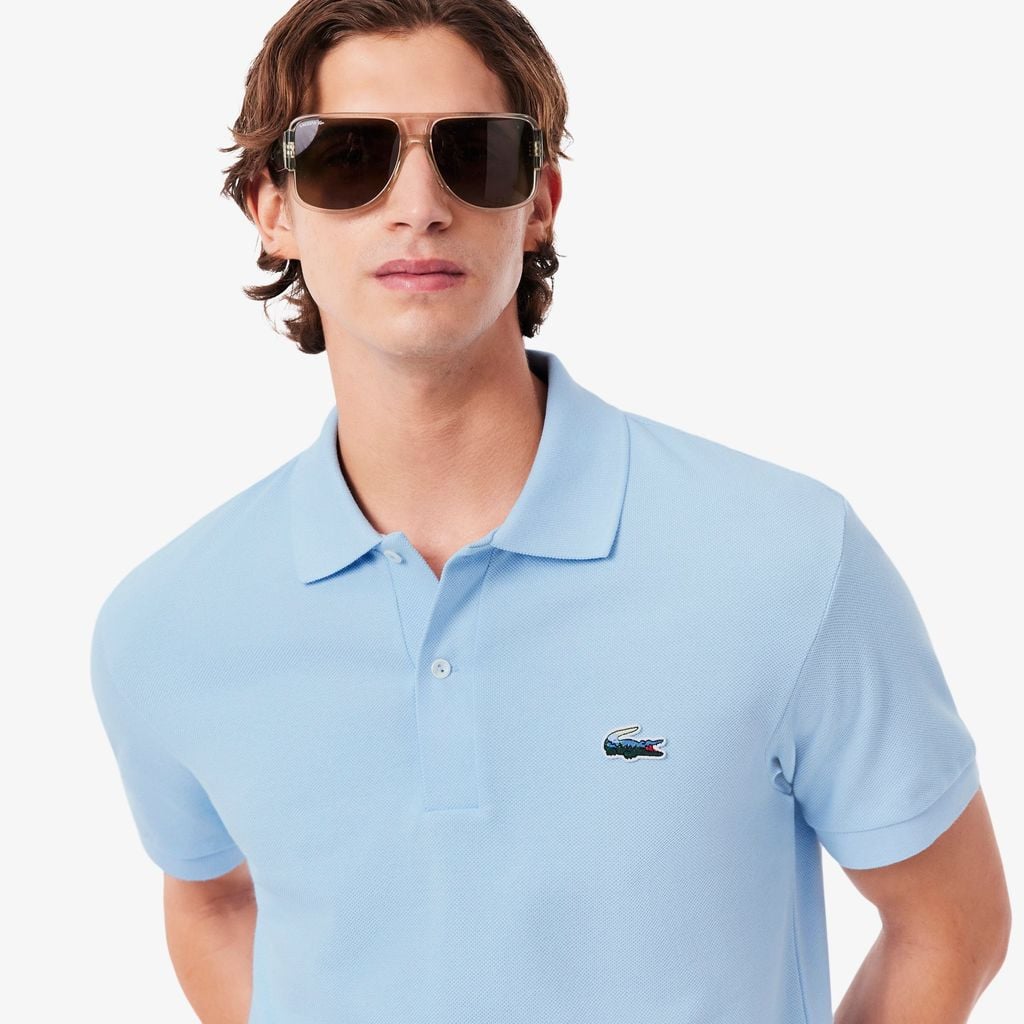 Áo Polo Lacoste Nam Dáng Cổ Điển Landscape Crocodile