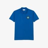 Áo Polo Lacoste Nam Dáng Cổ Điển Có Huy Hiệu Petit Piqué