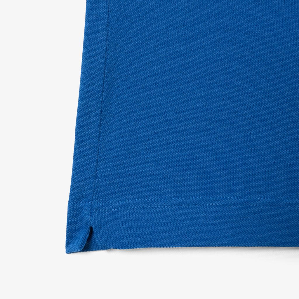 Áo Polo Lacoste Nam Dáng Cổ Điển Có Huy Hiệu Petit Piqué