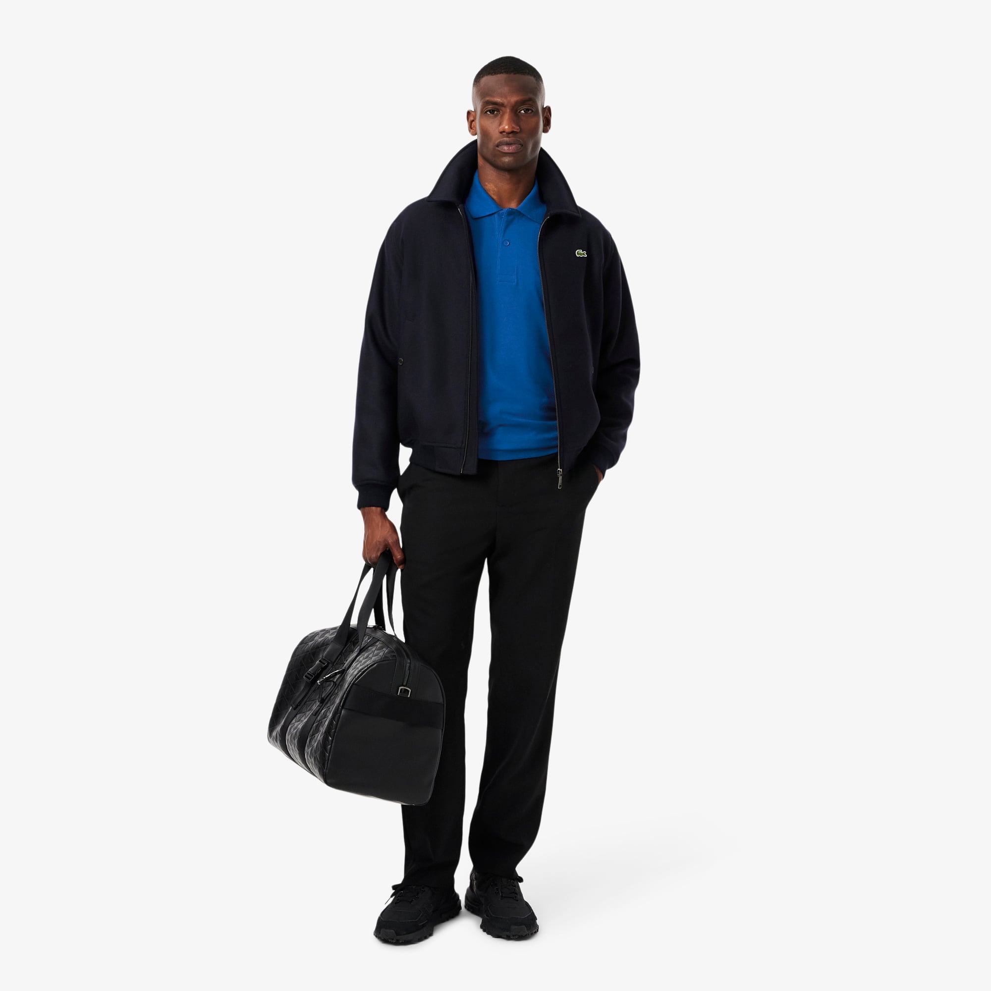 Áo Polo Lacoste Nam Dáng Cổ Điển Có Huy Hiệu Petit Piqué