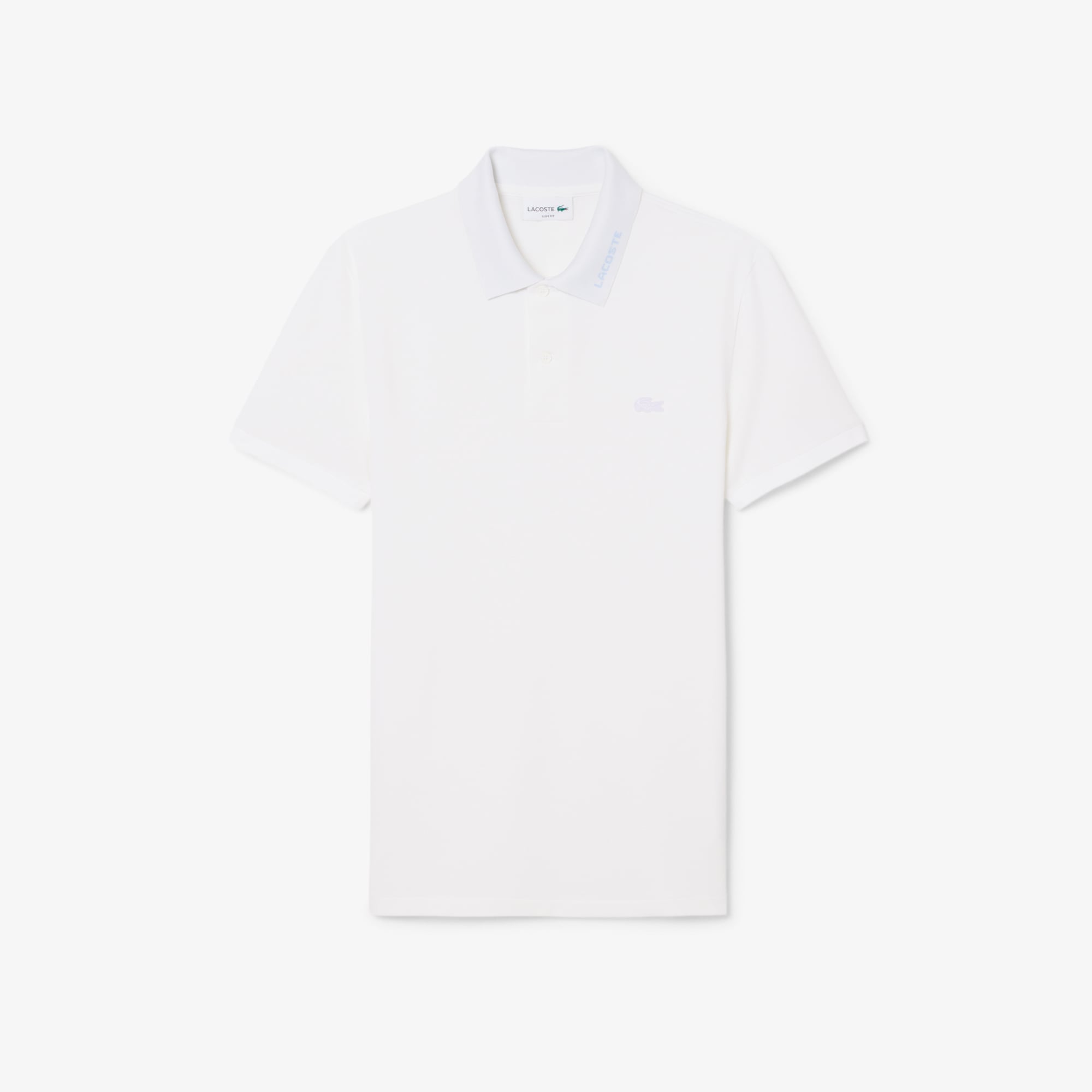 Áo Polo Lacoste Nam Ôm Dáng Chất Liệu Piqué Dệt Nổi Có Logo