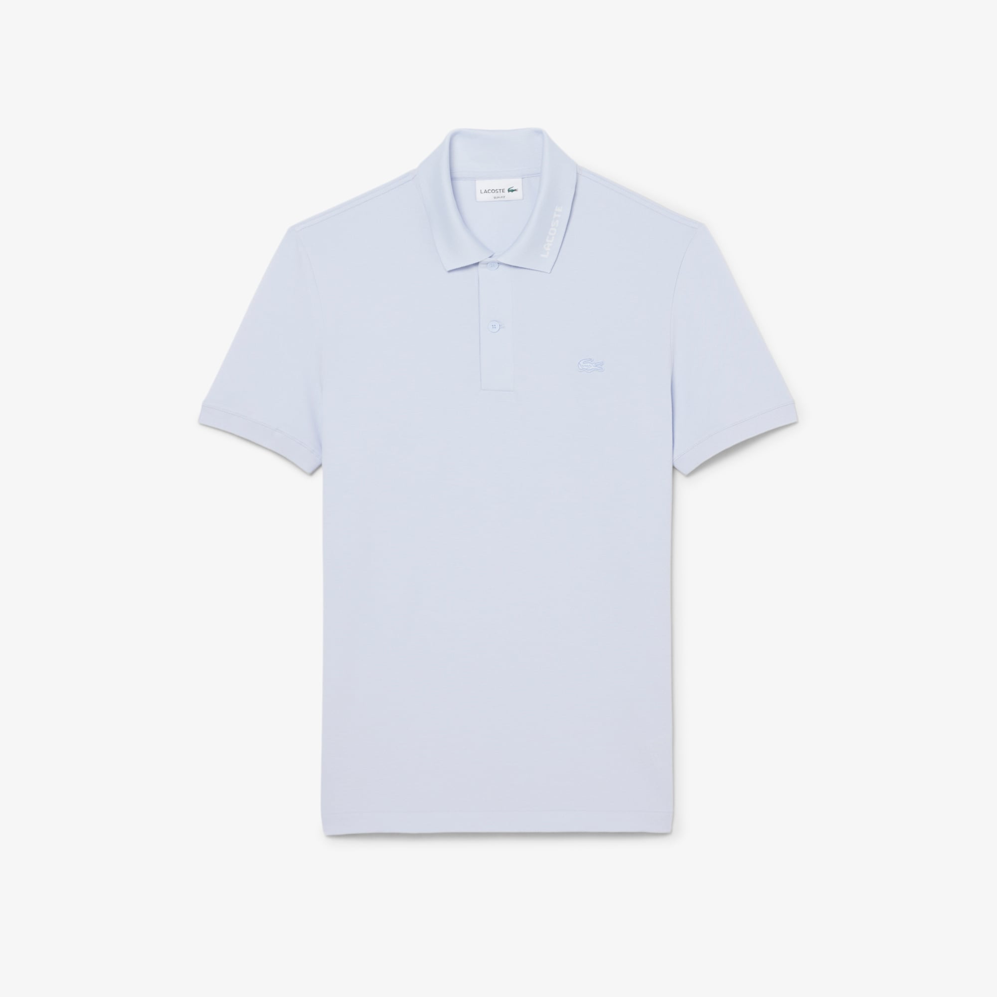 Áo Polo Lacoste Nam Ôm Dáng Chất Liệu Piqué Dệt Nổi Có Logo