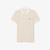 Áo Polo Lacoste Nam Dáng Cổ Điển Chất Liệu Petit Piqué Kẻ Sọc