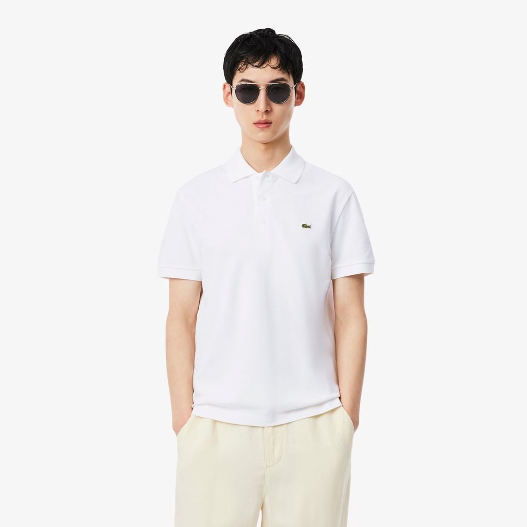 Áo Polo Lacoste Nam Piqué Ôm Dáng Co Dãn