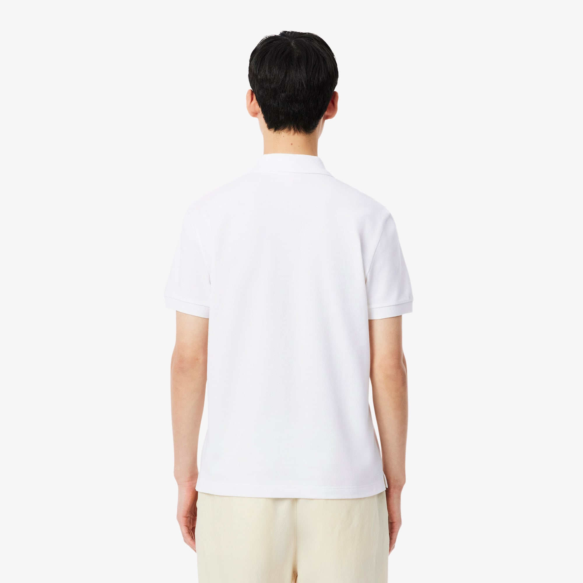 Áo Polo Lacoste Nam Piqué Ôm Dáng Co Dãn