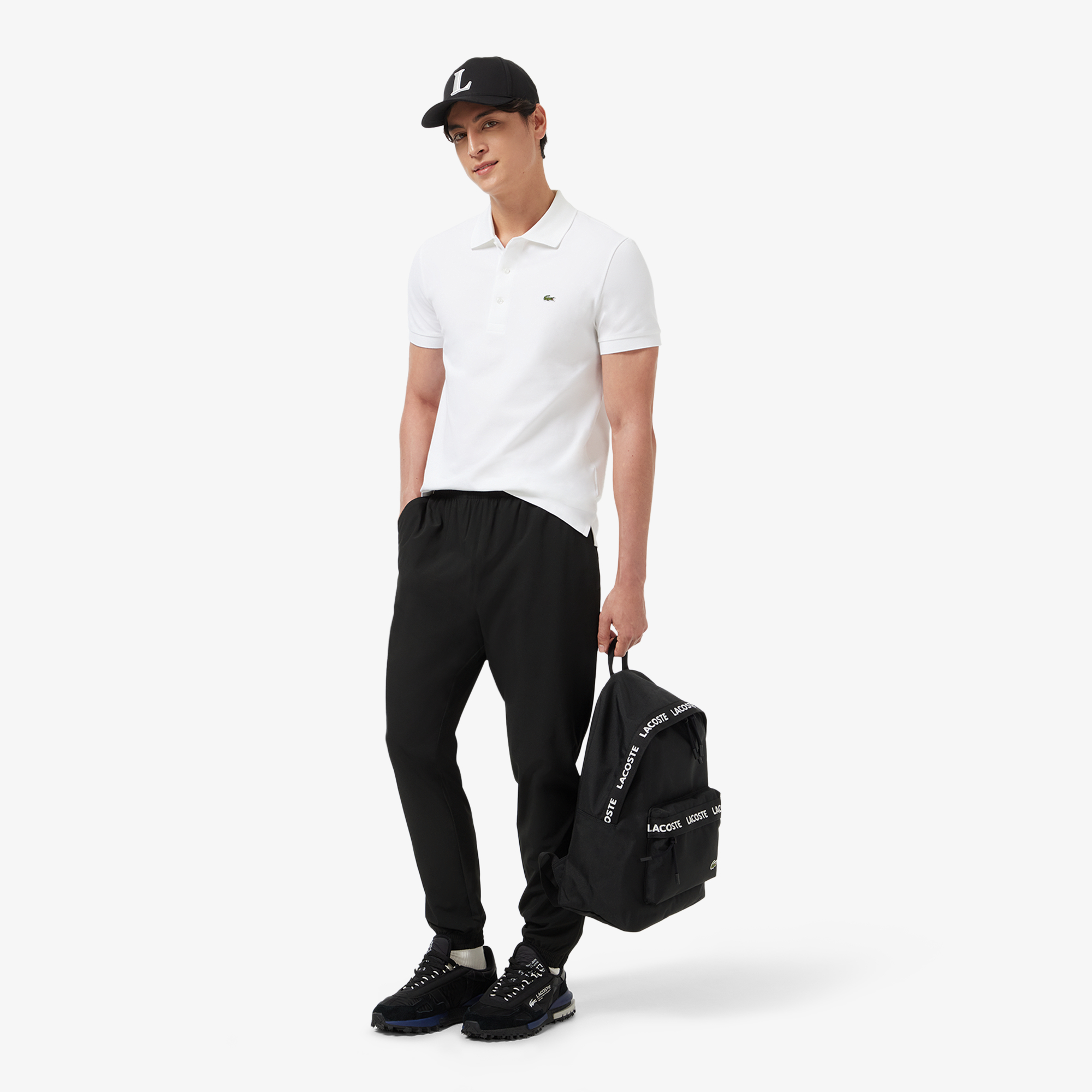 Áo Polo Lacoste Nam Piqué Ôm Dáng Co Dãn