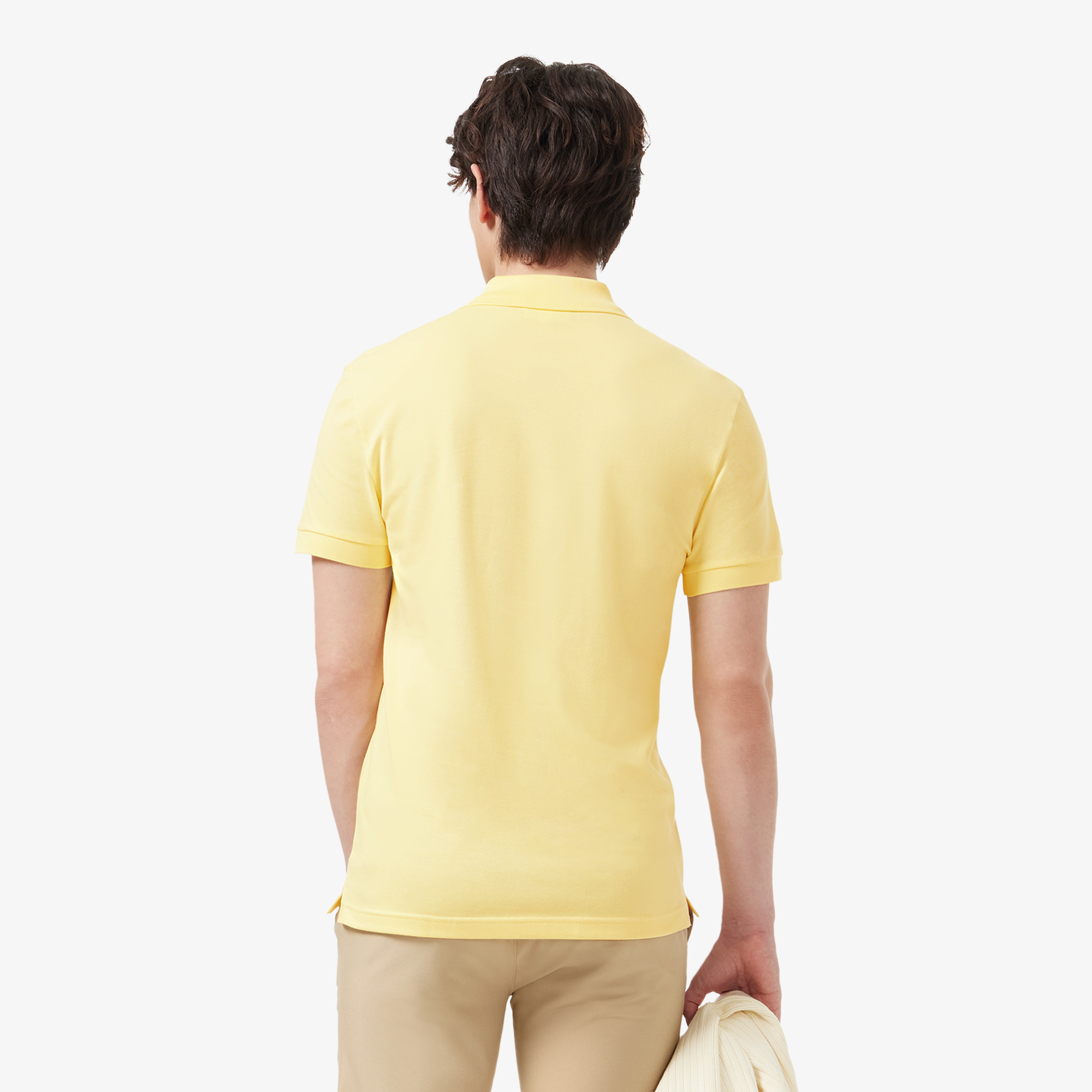 Áo Polo Lacoste Nam Piqué Ôm Dáng Co Dãn