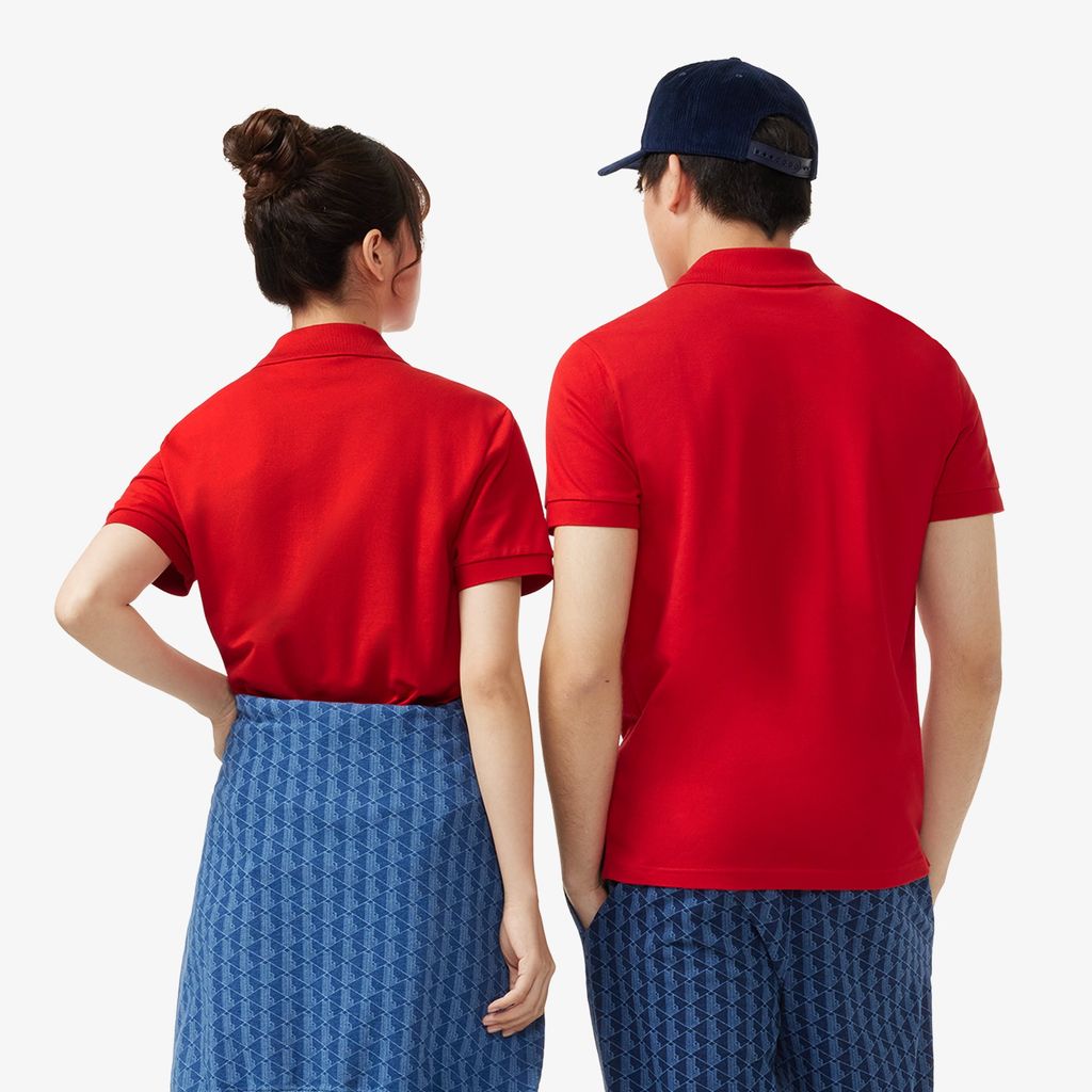 Áo Polo Lacoste Nam Piqué Ôm Dáng Co Dãn