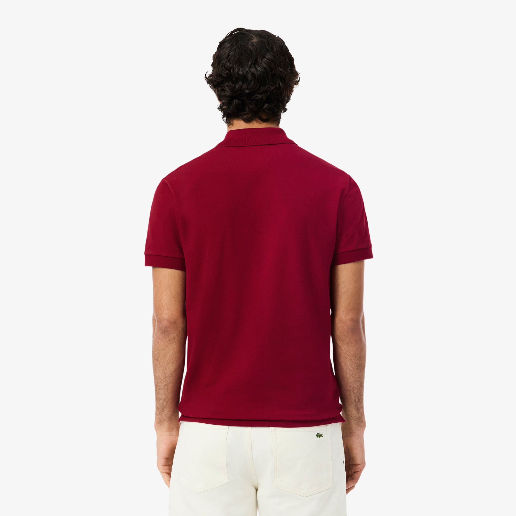 Áo Polo Lacoste Nam Piqué Ôm Dáng Co Dãn