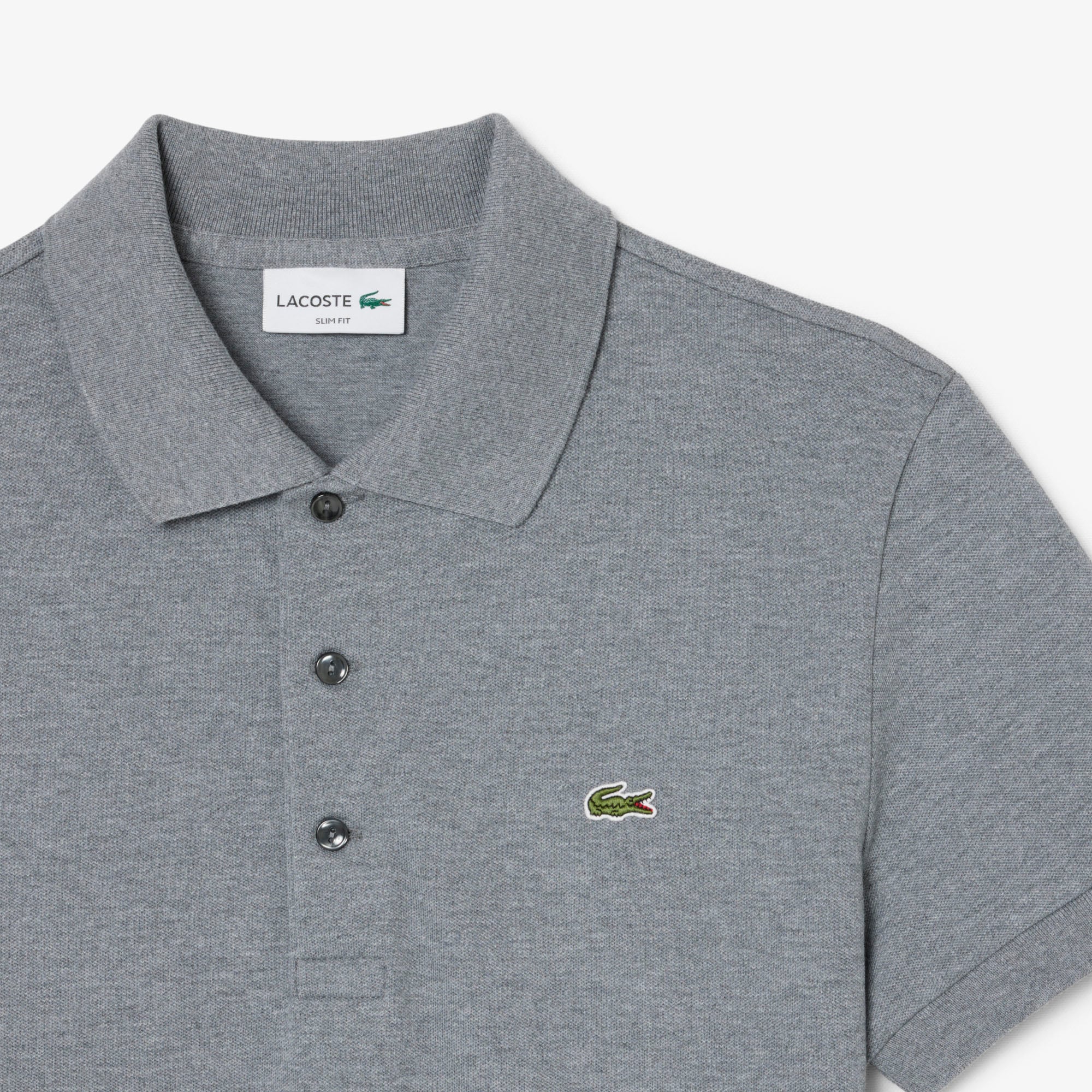 Áo Polo Lacoste Nam Piqué Ôm Dáng Co Dãn
