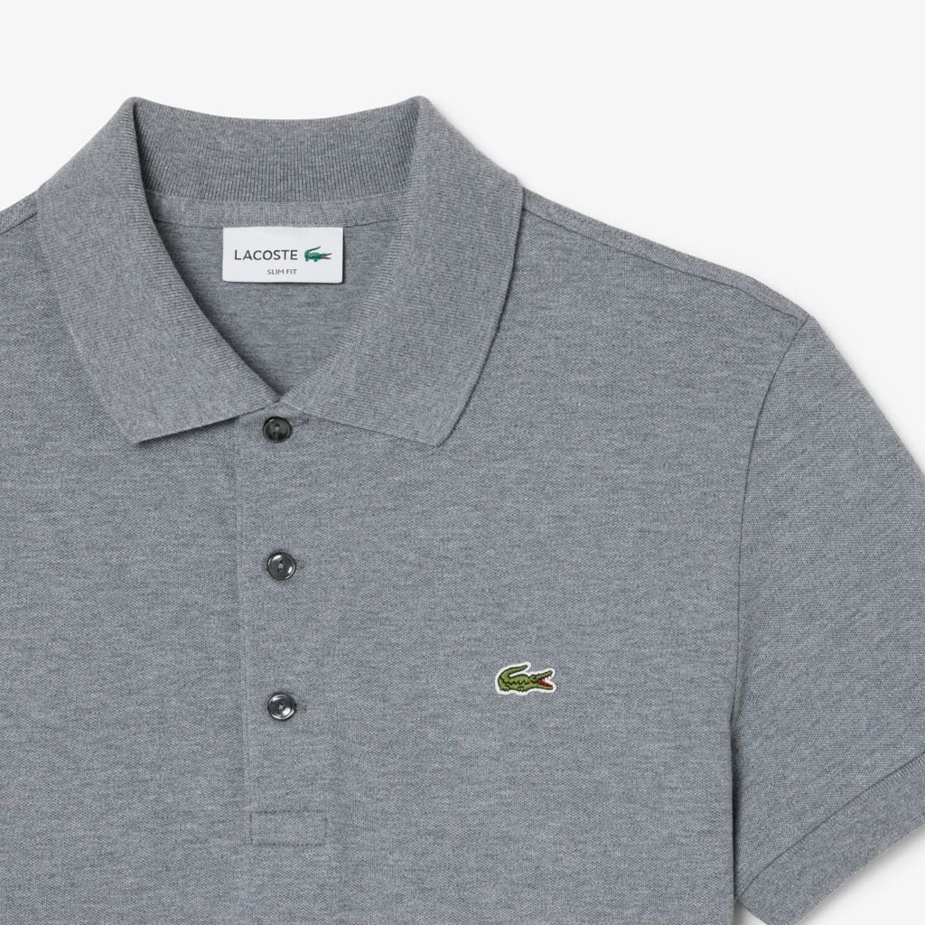 Áo Polo Lacoste Nam Piqué Ôm Dáng Co Dãn