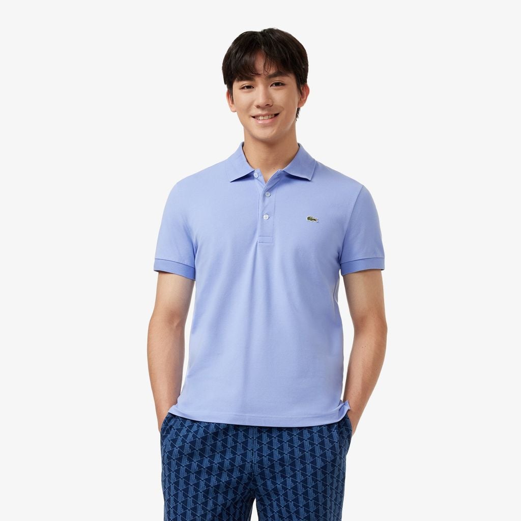 Áo Polo Lacoste Nam Piqué Ôm Dáng Co Dãn
