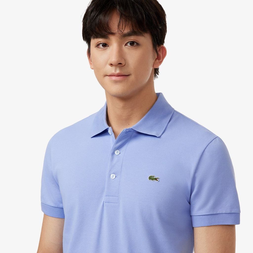 Áo Polo Lacoste Nam Piqué Ôm Dáng Co Dãn