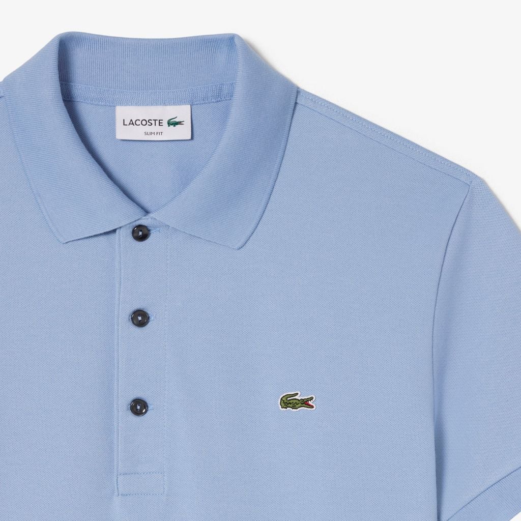 Áo Polo Lacoste Nam Piqué Ôm Dáng Co Dãn