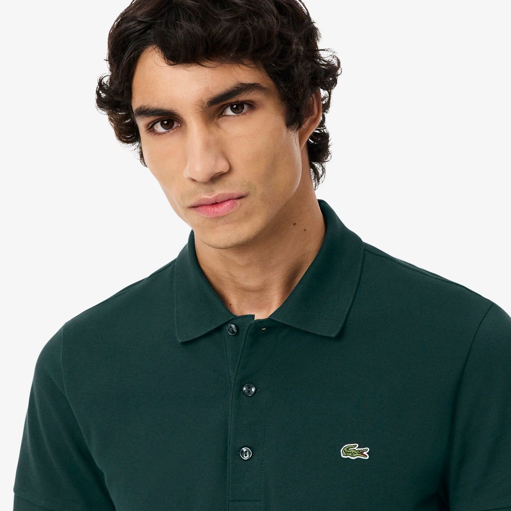 Áo Polo Lacoste Nam Piqué Ôm Dáng Co Dãn