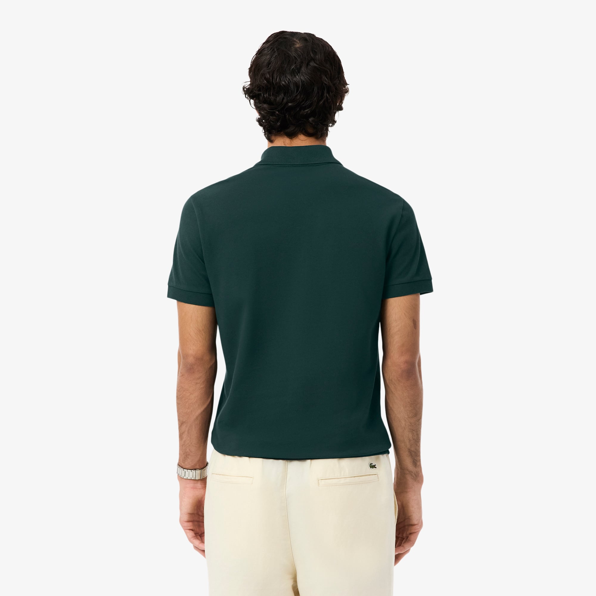 Áo Polo Lacoste Nam Piqué Ôm Dáng Co Dãn