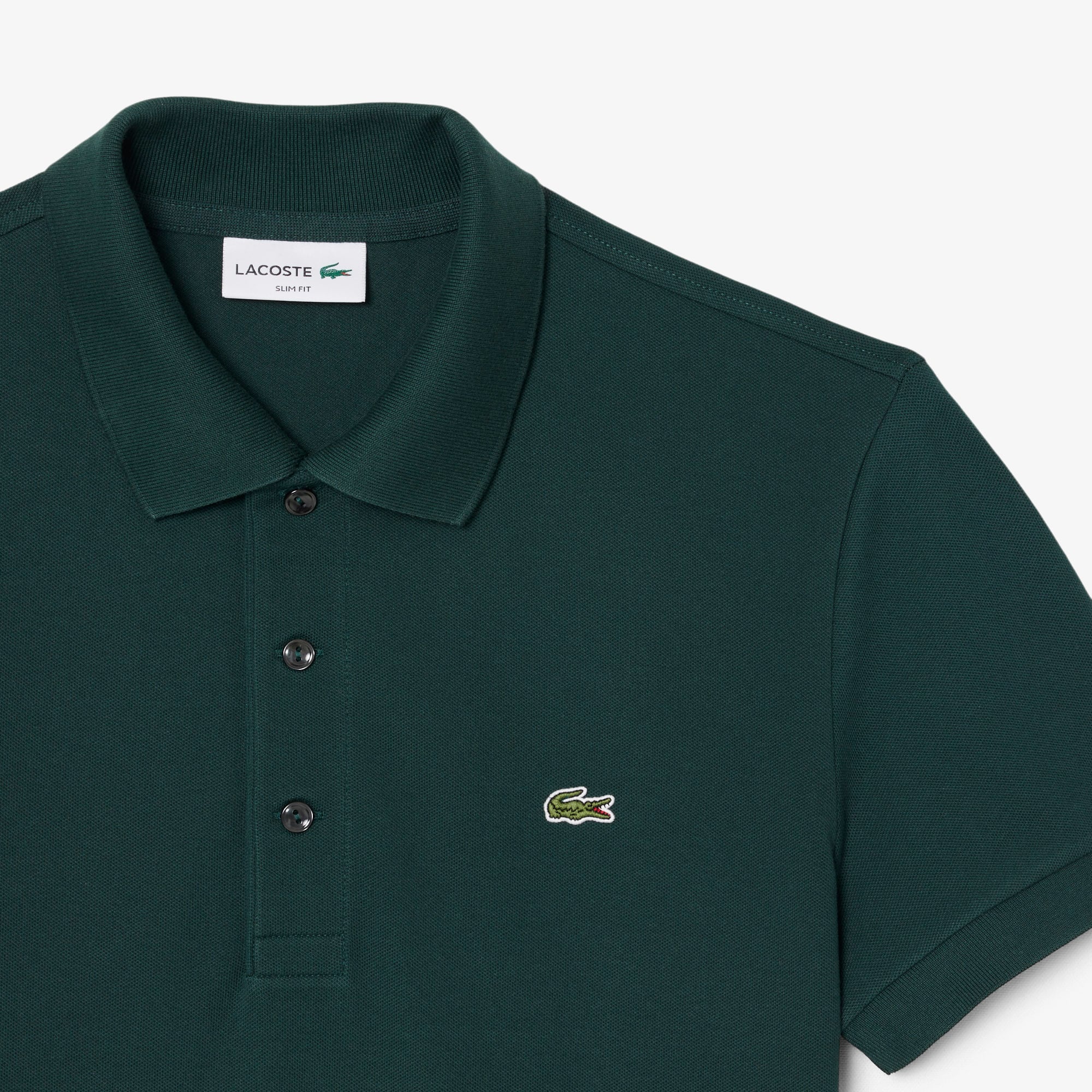 Áo Polo Lacoste Nam Piqué Ôm Dáng Co Dãn