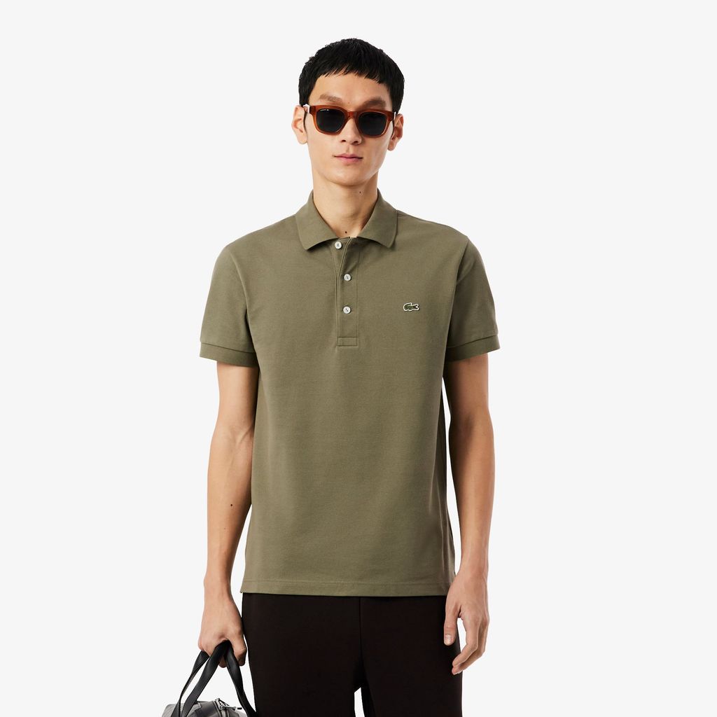 Áo Polo Lacoste Nam Piqué Ôm Dáng Co Dãn