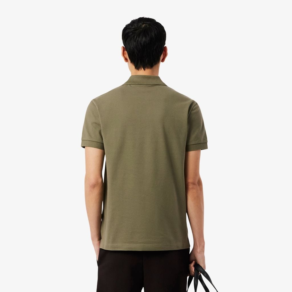 Áo Polo Lacoste Nam Piqué Ôm Dáng Co Dãn