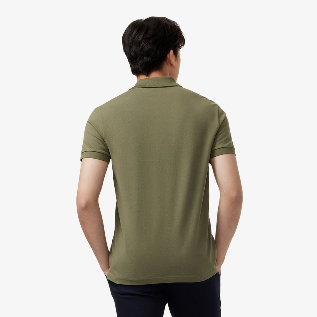 Áo Polo Lacoste Nam Piqué Ôm Dáng Co Dãn