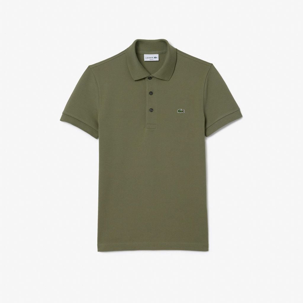 Áo Polo Lacoste Nam Piqué Ôm Dáng Co Dãn
