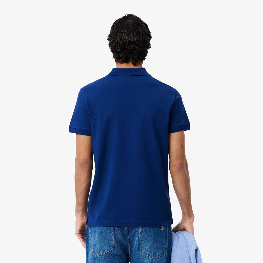 Áo Polo Lacoste Nam Piqué Ôm Dáng Co Dãn