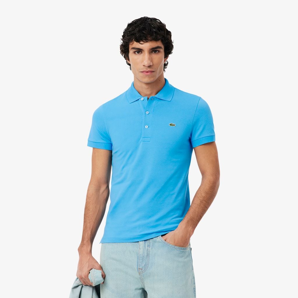 Áo Polo Lacoste Nam Piqué Ôm Dáng Co Dãn