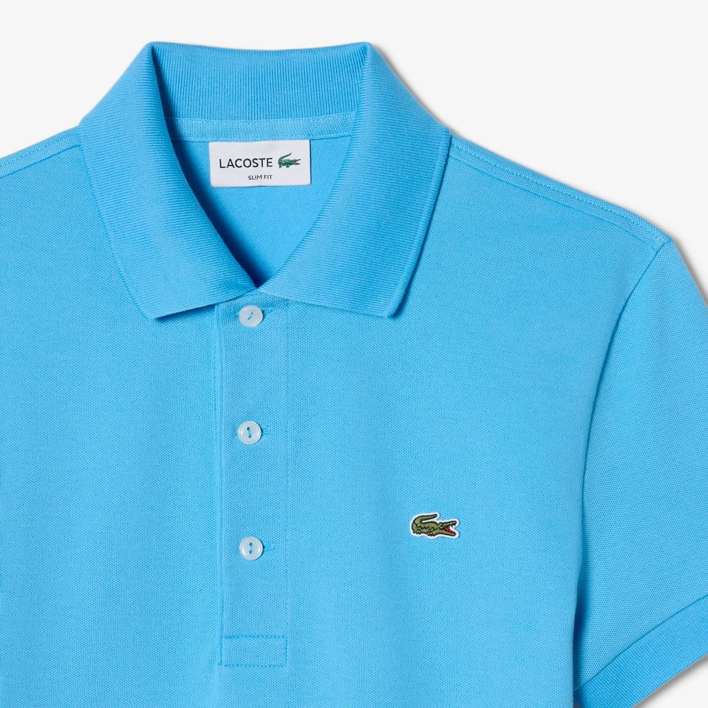 Áo Polo Lacoste Nam Piqué Ôm Dáng Co Dãn