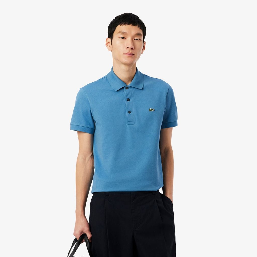 Áo Polo Lacoste Nam Piqué Ôm Dáng Co Dãn