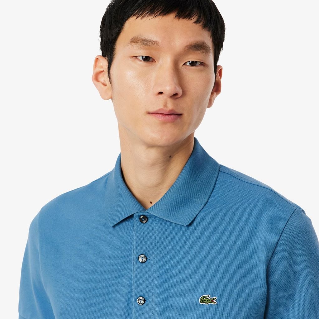 Áo Polo Lacoste Nam Piqué Ôm Dáng Co Dãn