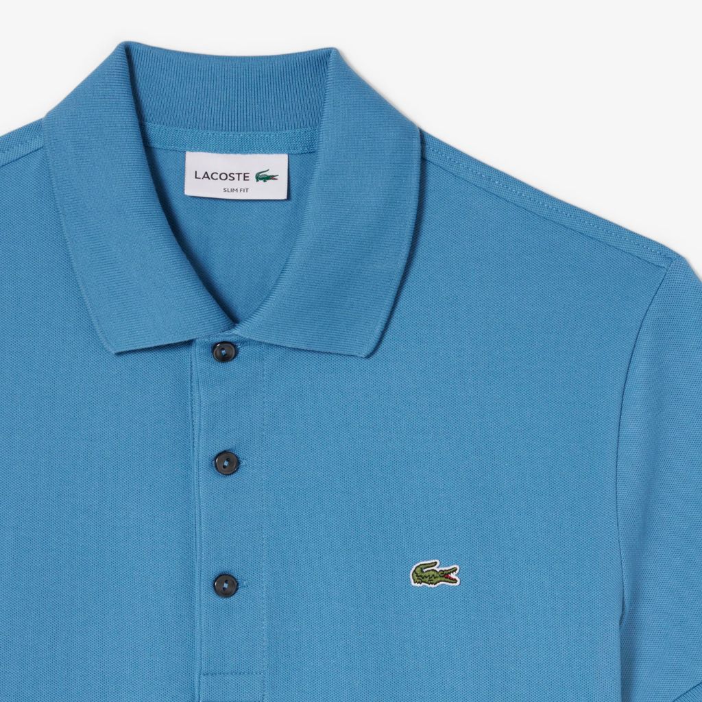 Áo Polo Lacoste Nam Piqué Ôm Dáng Co Dãn