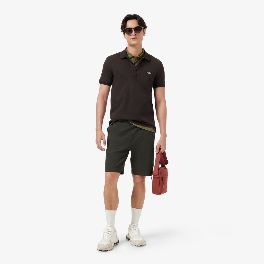 Áo Polo Lacoste Nam Piqué Ôm Dáng Co Dãn