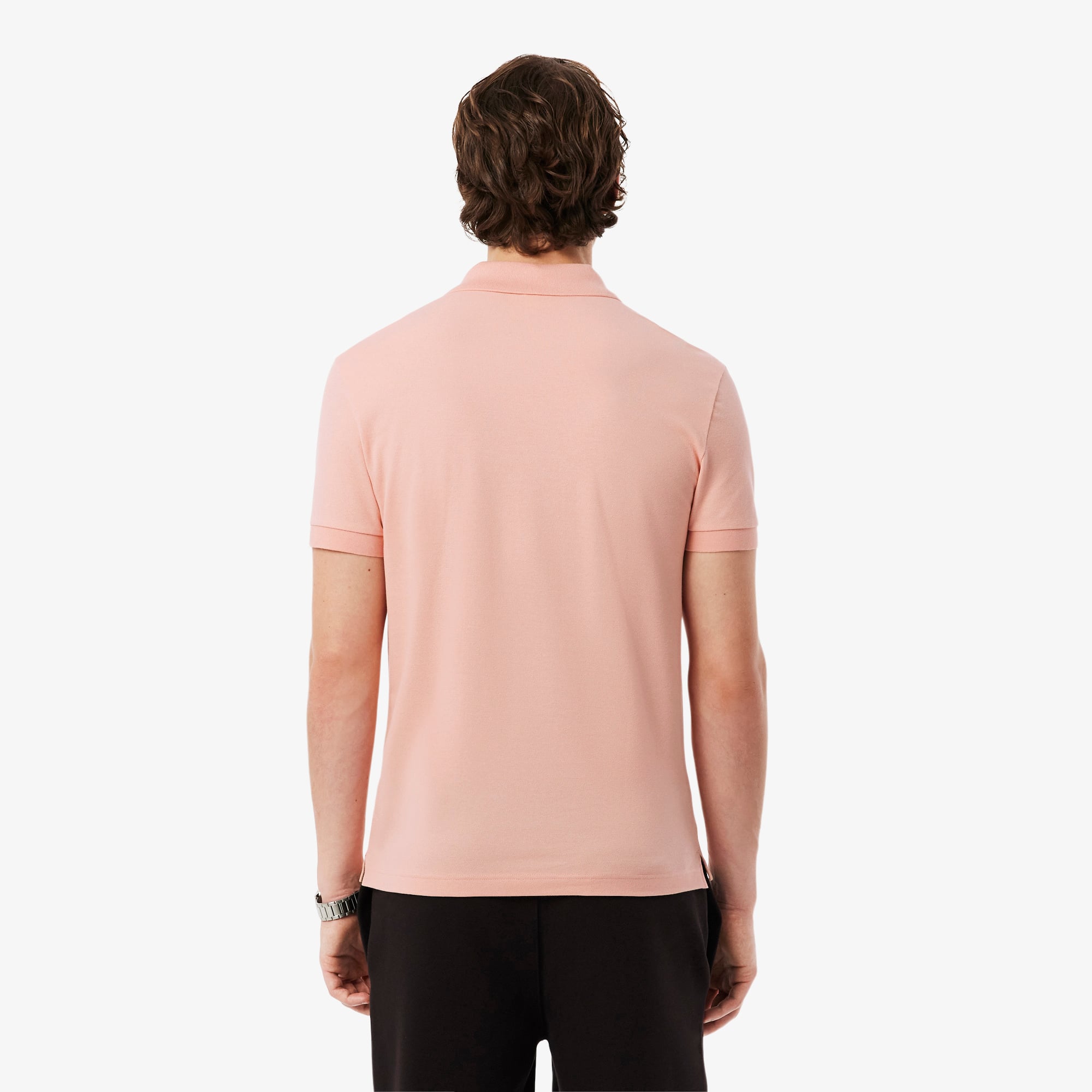 Áo Polo Lacoste Nam Piqué Ôm Dáng Co Dãn