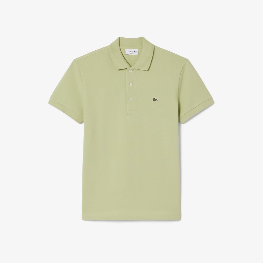 Áo Polo Lacoste Nam Piqué Ôm Dáng Co Dãn