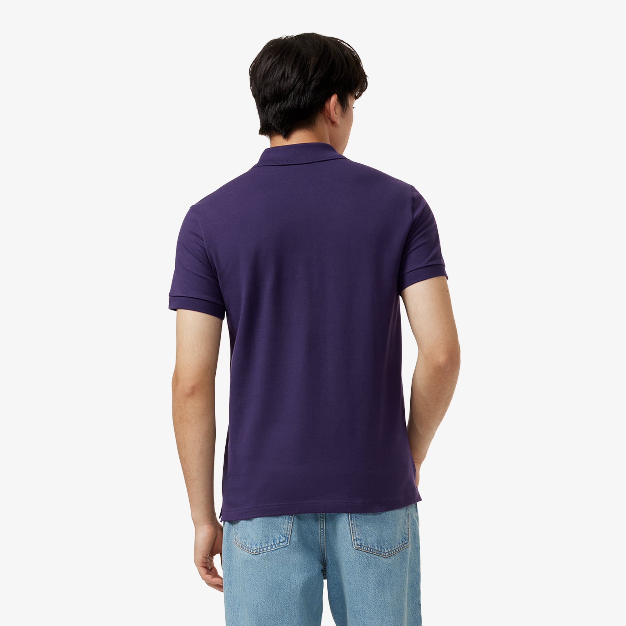 Áo Polo Lacoste Nam Piqué Ôm Dáng Co Dãn