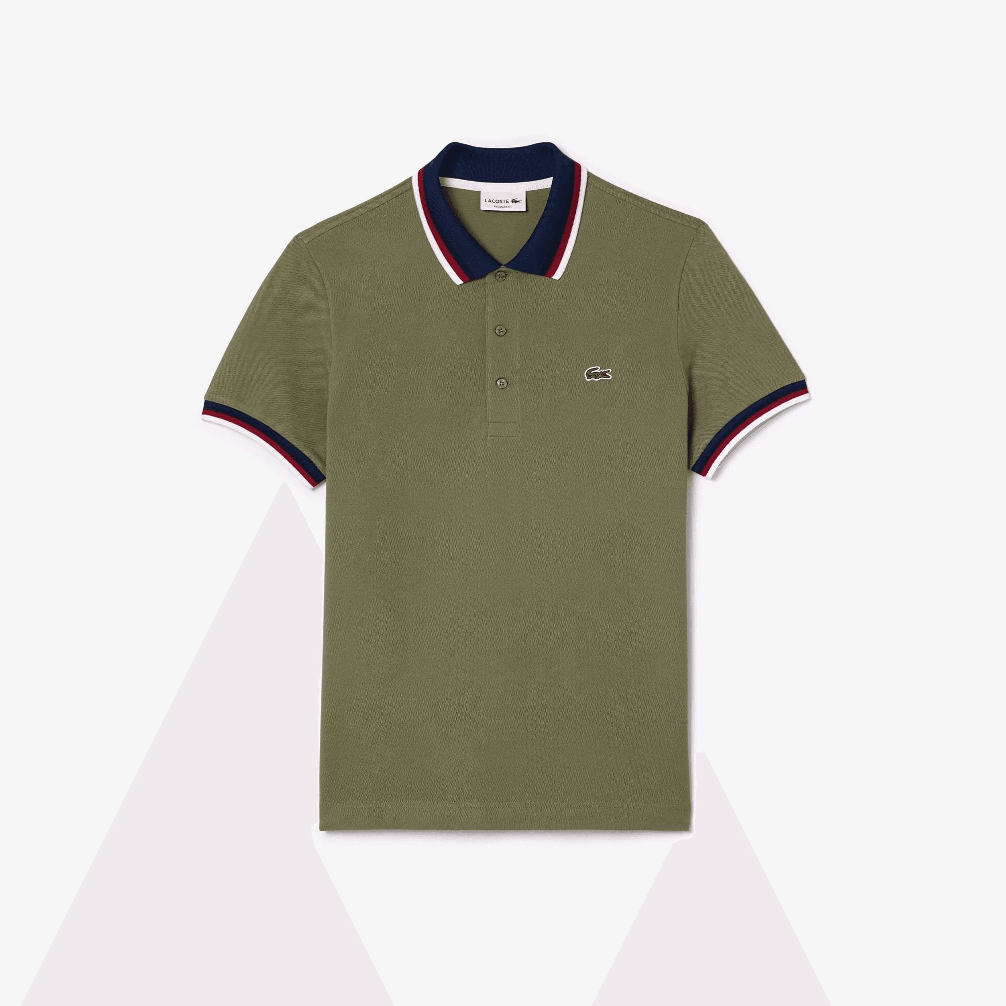 Áo Polo Lacoste Nam Piqué Dáng Suông Co Giãn