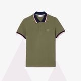 Áo Polo Lacoste Nam Piqué Dáng Suông Co Giãn