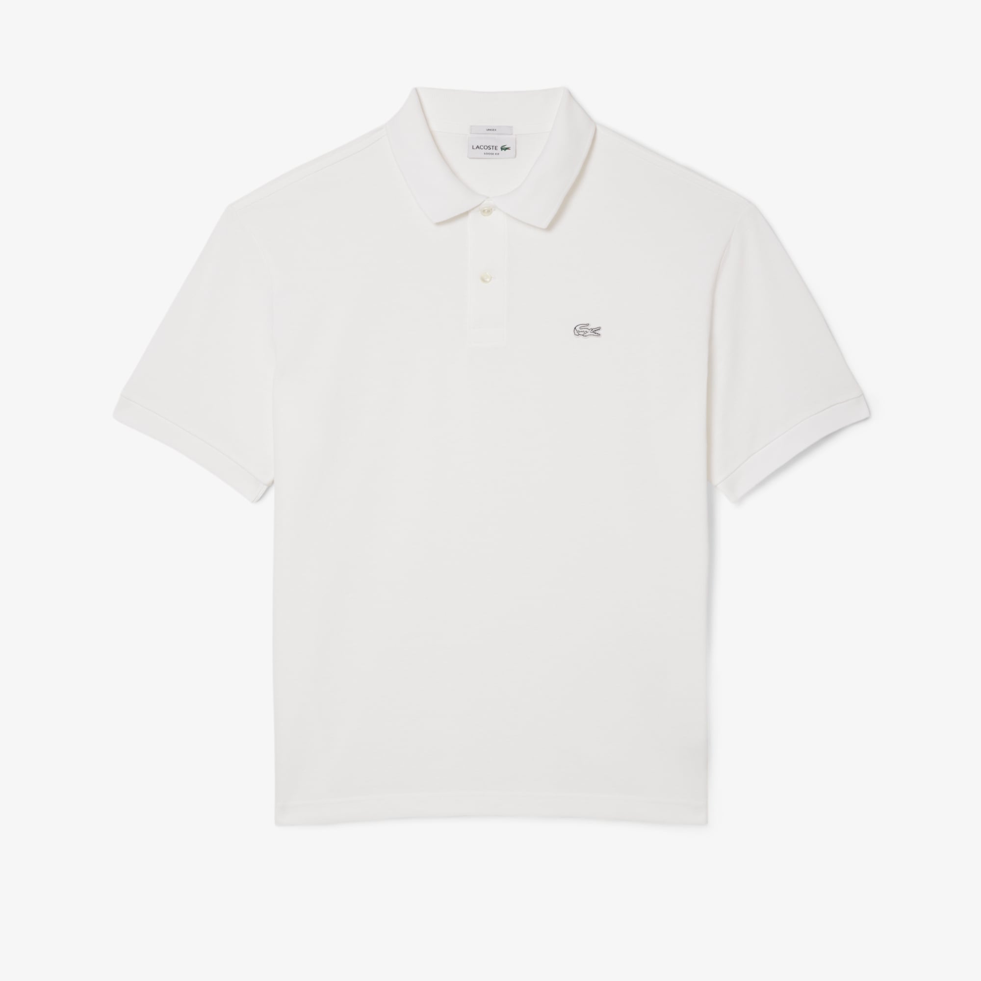 Áo Polo Lacoste Nam Piqué Dáng Rộng Dày Dặn