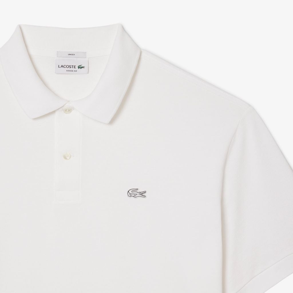 Áo Polo Lacoste Nam Piqué Dáng Rộng Dày Dặn
