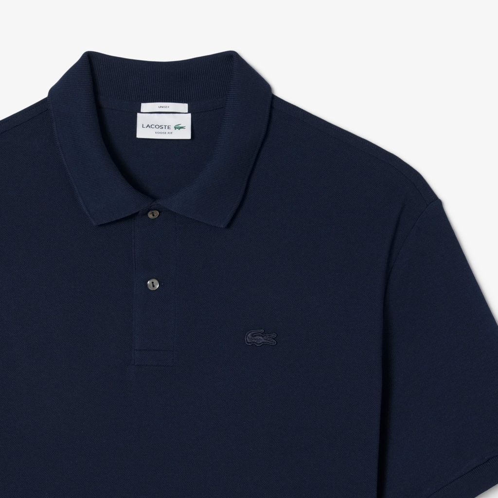 Áo Polo Lacoste Nam Piqué Dáng Rộng Dày Dặn