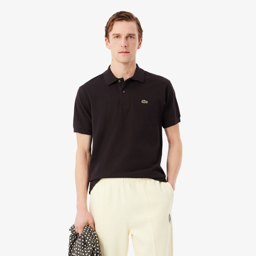 Áo Polo Lacoste Nam Piqué Dáng Rộng Dày Dặn